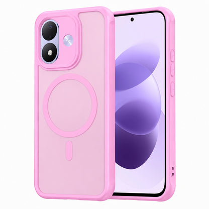 MagSafe Case for Xiaomi Redmi Note 17 4G / Note 17 5G, Techsuit, HaloFrost II, Pink