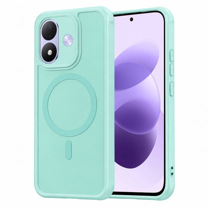 MagSafe Case for Xiaomi Redmi Note 17 4G / Note 17 5G, Techsuit, HaloFrost II, Light Green