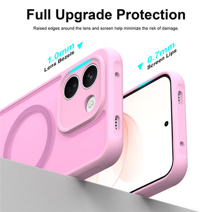 MagSafe Case for Xiaomi Redmi Note 17 Pro, Techsuit, HaloFrost II, Pink