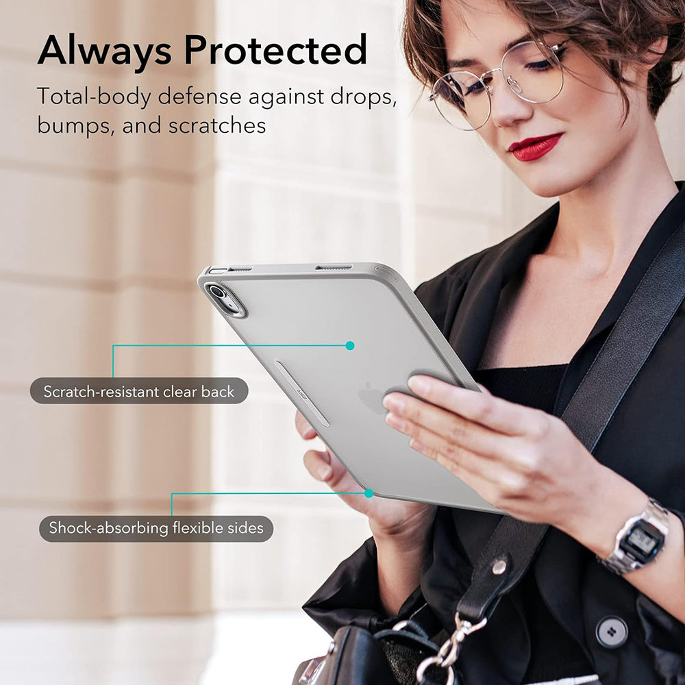 Case for Apple iPad (2025) / (2022), ESR, Ascend Hybrid, Gray