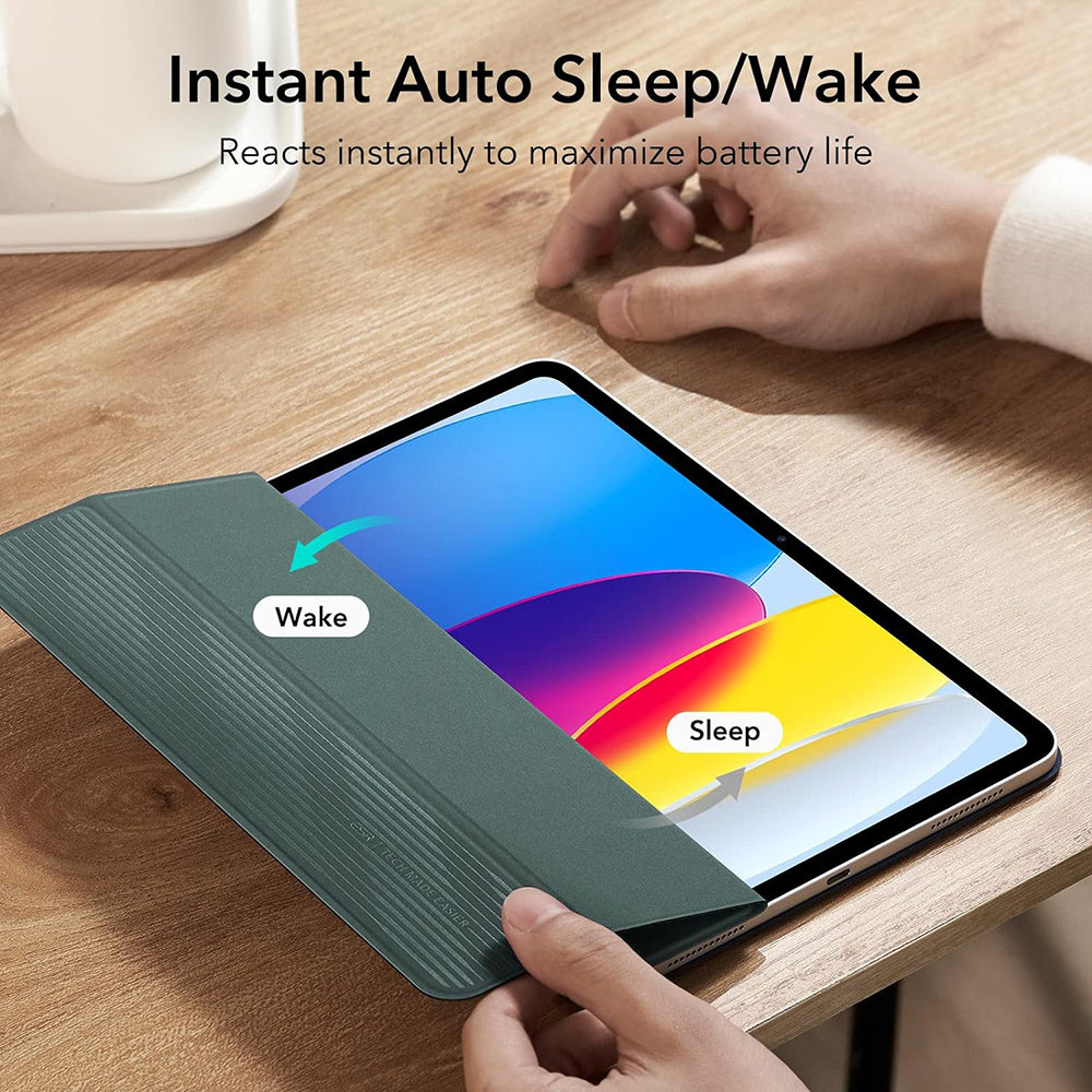 Case for Apple iPad (2025) / (2022), ESR, Rebound, Satin Green