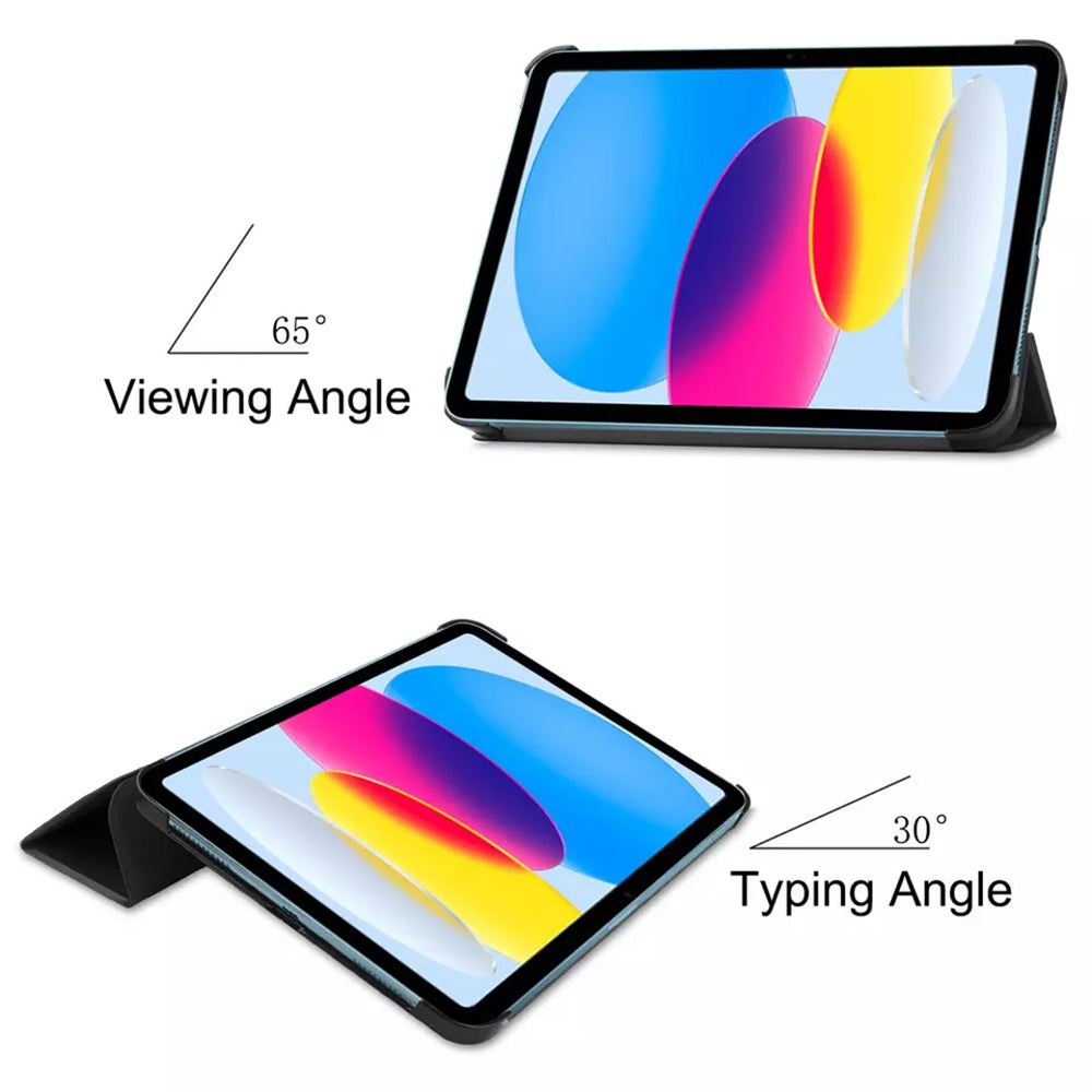Case for Apple iPad (2025) / (2022), Techsuit, FoldPro Urban Vibe, Multicolor