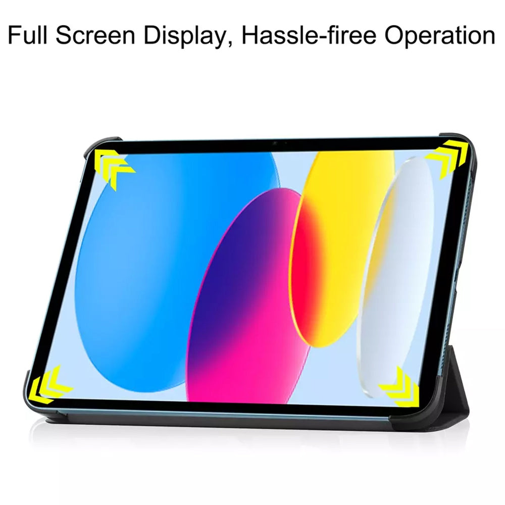 Case for Apple iPad (2025) / (2022), Techsuit, FoldPro Urban Vibe, Multicolor