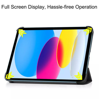 Case for Apple iPad (2025) / (2022), Techsuit, FoldPro Urban Vibe, Multicolor