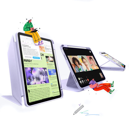 Case for Apple iPad Air 11 (2026) / iPad Air 11 (2025) / Air 11 (2024) / Air (2022) / Air (2020), ESR, Flip Hybrid, Purple