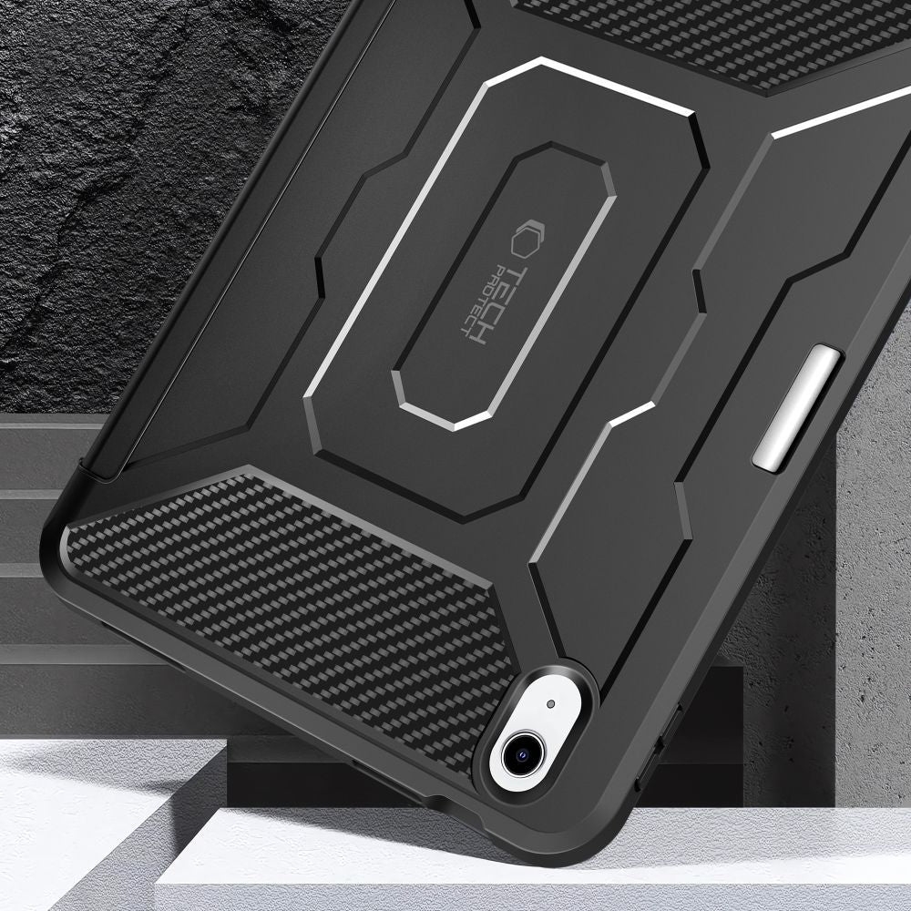 Case for Apple iPad (2025) / iPad (2022), Tech-Protect, Endurance, Black