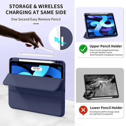 Case for Apple iPad Air 11 (2026) / iPad Air 11 (2025) / Air 11 (2024), Techsuit, Flex Trifold, Green