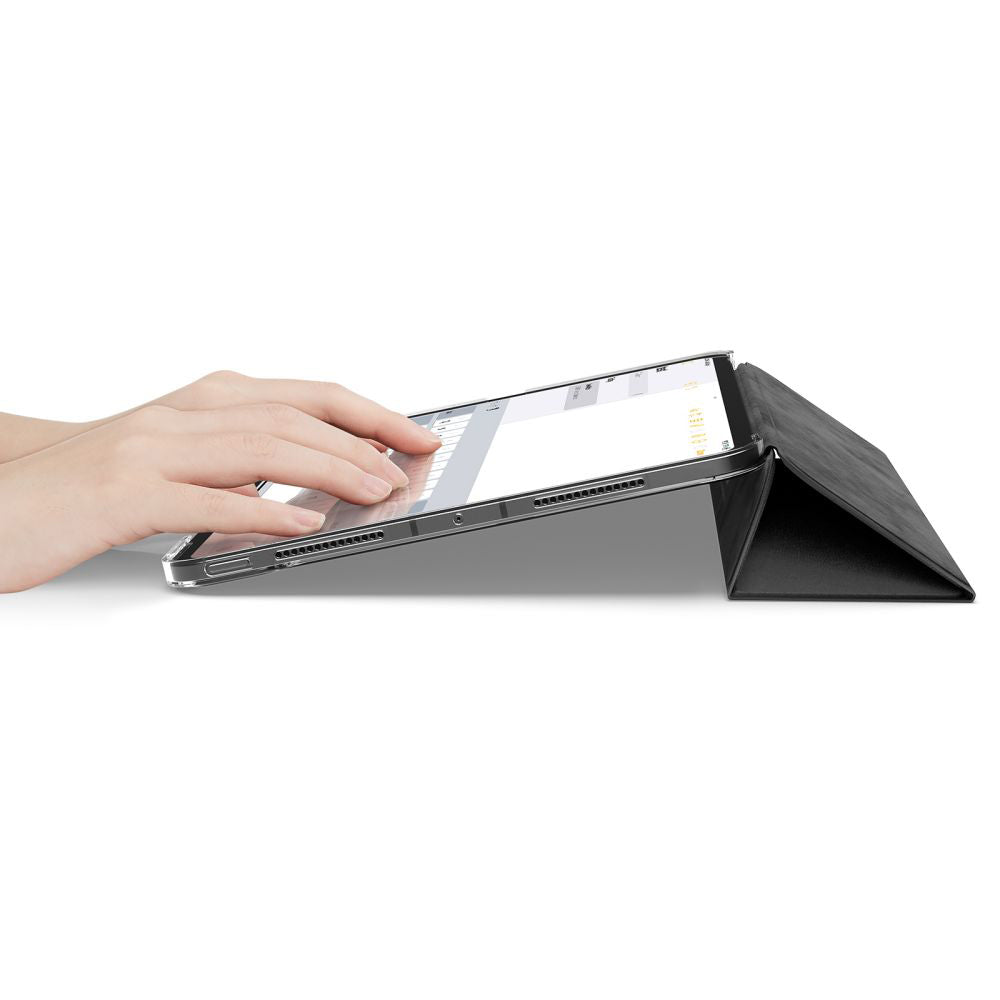 Case for Apple iPad Pro 11 (2024), Spigen, Liquid Air Folio, Black ACS09440