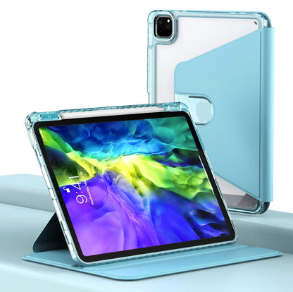 Case for Apple iPad Pro 11 (2024), Techsuit, Crystal Vision, Blue