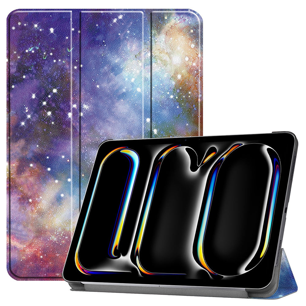 Case for Apple iPad Pro 13 (2024), Techsuit, FoldPro Galaxy, Multicolor