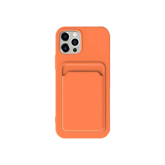 Case for Apple iPhone 15, XO Design, Card Slot, Orange