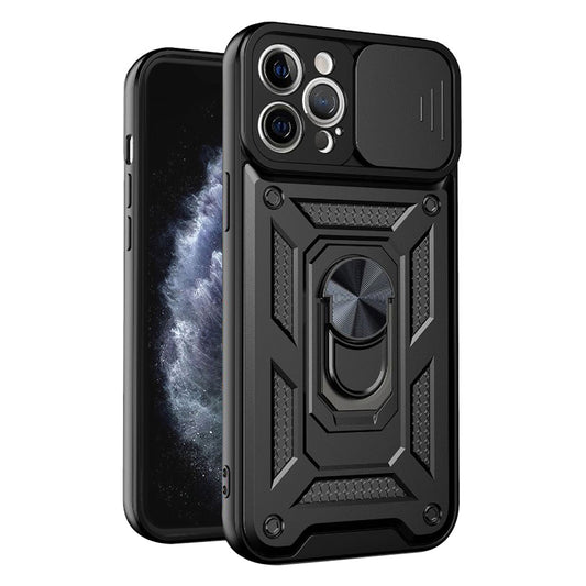 Case for Apple iPhone 11 Pro Max, Techsuit, CamShield, Black