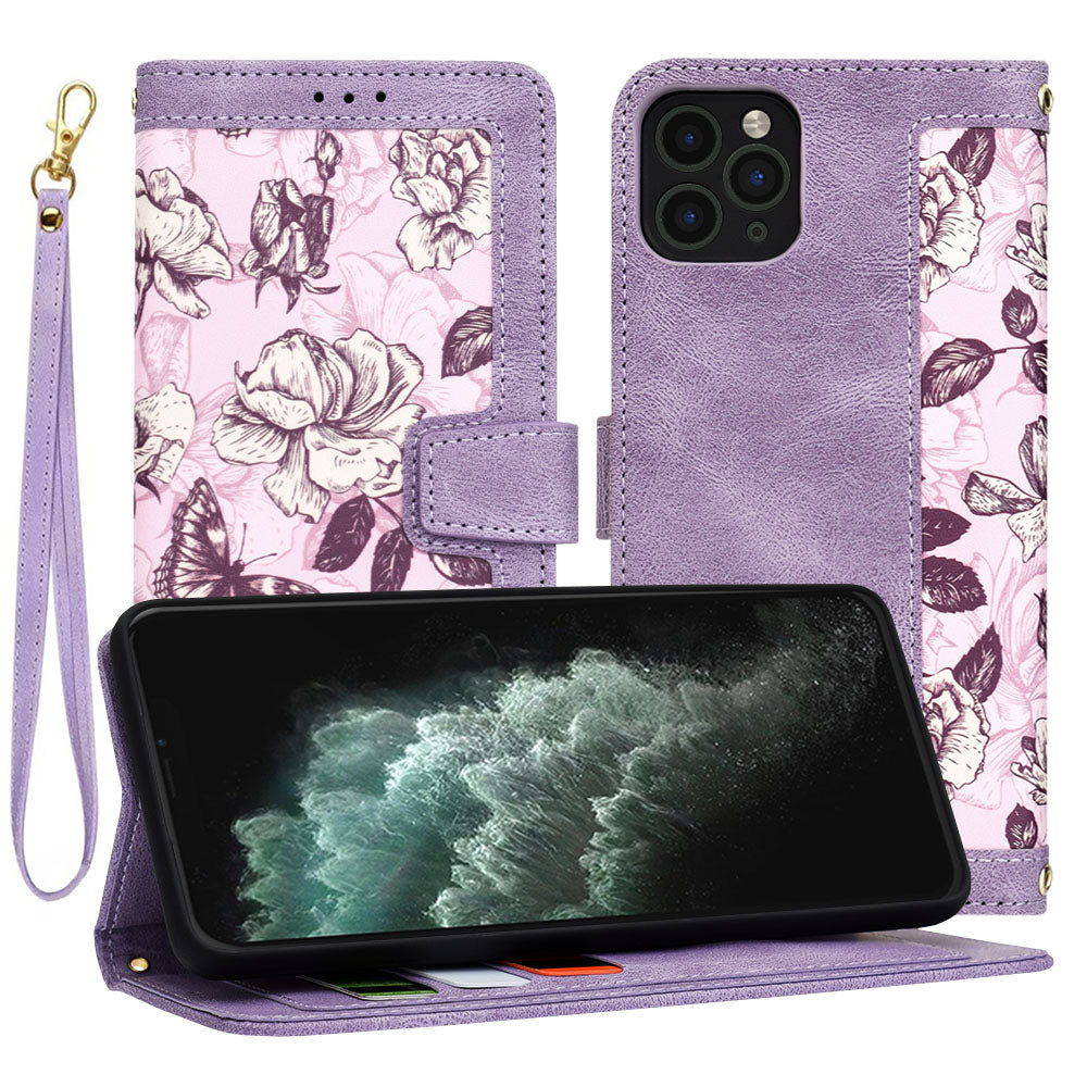 Case for Apple iPhone 11 Pro Max, Techsuit, FlipCraft, Purple