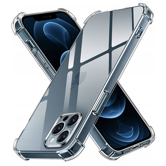 Case for Apple iPhone 12 Pro, Techsuit, Shockproof Clear, Transparent