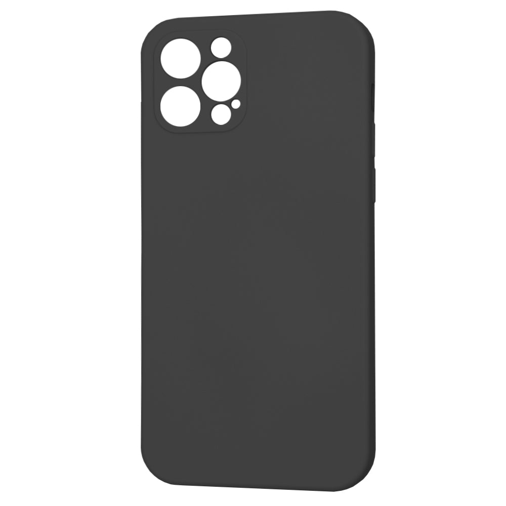Case for Apple iPhone 12 Pro, Techsuit, SoftFlex, Black