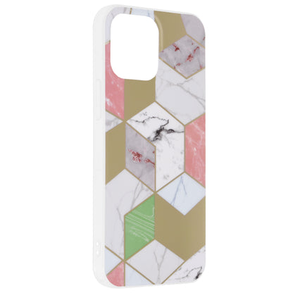 Case for Apple iPhone 13 Pro Max, Techsuit, Marble, Purple