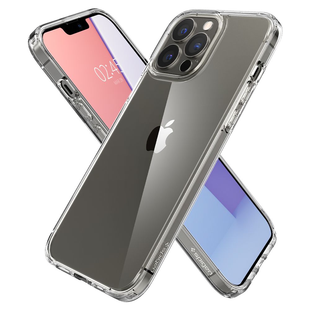 Case for Apple iPhone 13 Pro, Spigen, Ultra Hybrid, Transparent