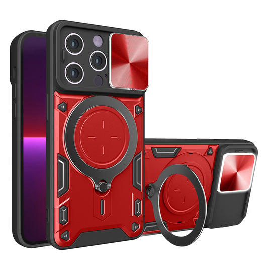 Case for Apple iPhone 13 Pro, Techsuit, CamGuard Pro, Red