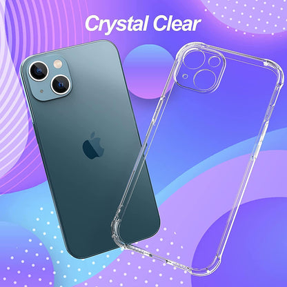 Case for Apple iPhone 13, Techsuit, Shockproof Clear, Transparent