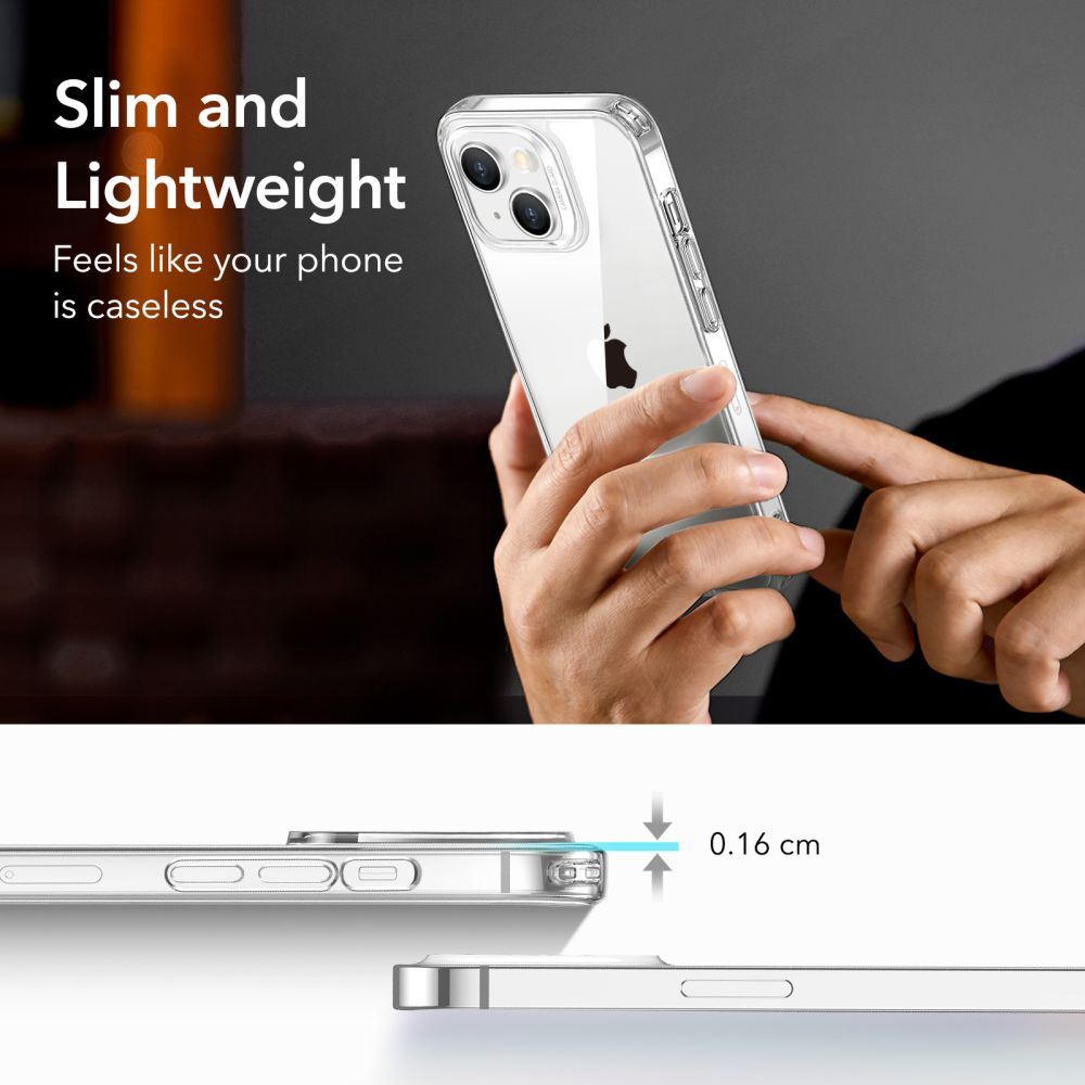 Case for Apple iPhone 14 / 13, ESR, Project Zero, Transparent