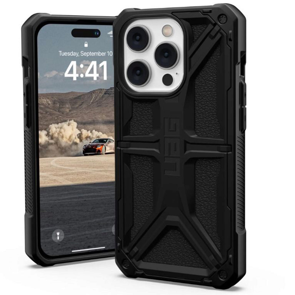 Case for Apple iPhone 14 Pro, Urban Armor Gear, Monarch, Black
