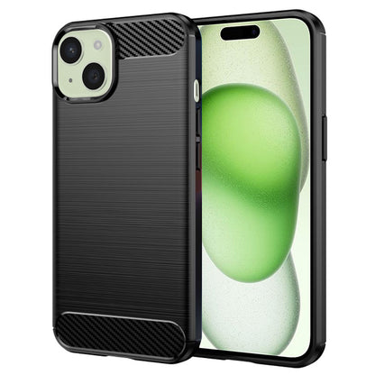 Case for Apple iPhone 15 Plus, Techsuit, Carbon, Black