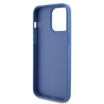 Case for Apple iPhone 15 Pro, Guess, Crossbody 4G Metal Logo, Blue