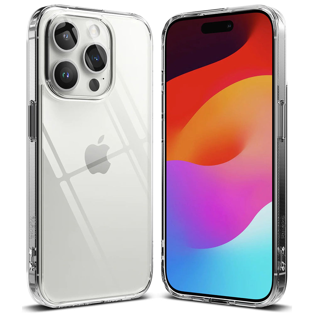 Case for Apple iPhone 15 Pro Max, Ringke, Fusion, Transparent