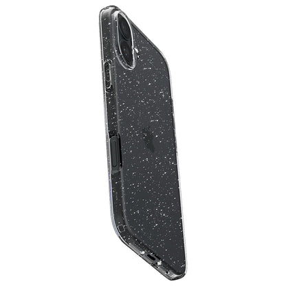 Case for Apple iPhone 16 Plus, Spigen, Liquid Crystal Glitter, Transparent