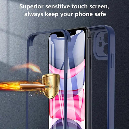 Case for Apple iPhone 16 Plus, Techsuit, ColorVerse 360, Blue