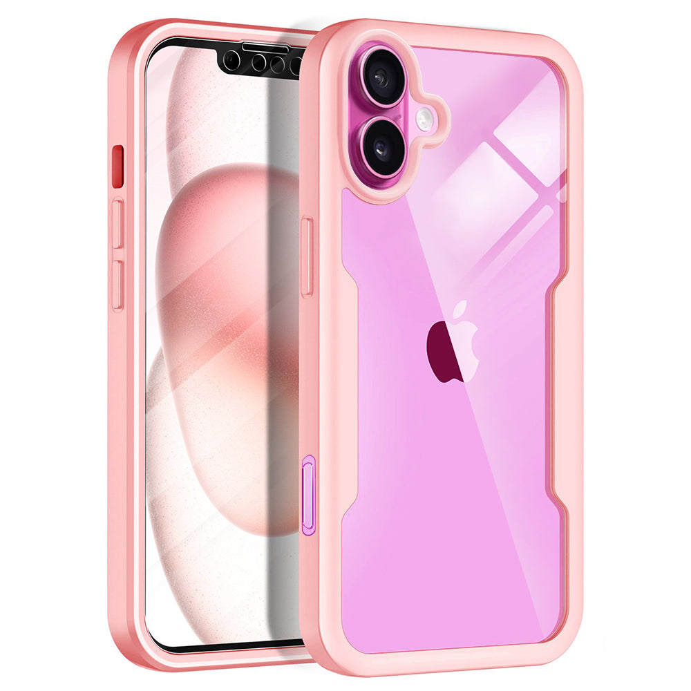 Case for Apple iPhone 16 Plus, Techsuit, ColorVerse 360, Pink