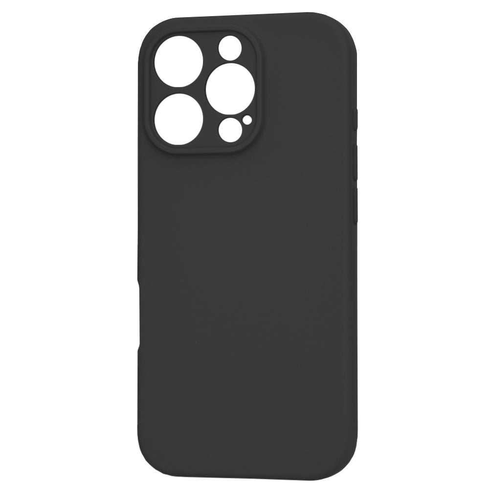 Case for Apple iPhone 16 Pro Max, Techsuit, SoftFlex, Black