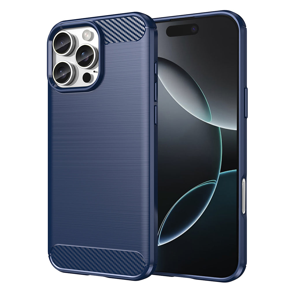 Case for Apple iPhone 16 Pro, Techsuit, Carbon, Blue