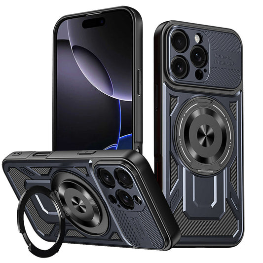 Case for Apple iPhone 16 Pro, Techsuit, RuggedCam, Blue