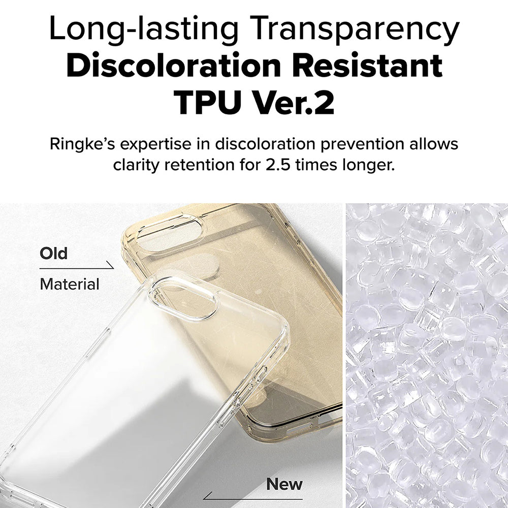Case for Apple iPhone 17e / 16e, Ringke, Fusion, Matte Transparent
