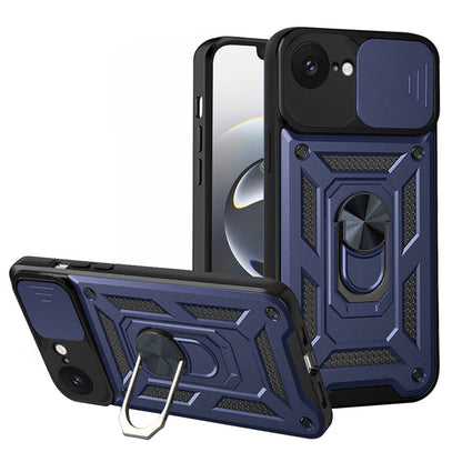 Case for Apple iPhone 17e / 16e, Techsuit, CamShield, Blue