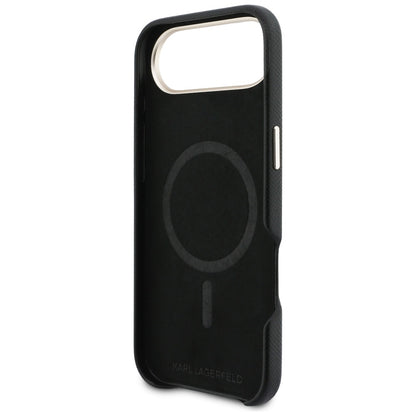 Case for Apple iPhone 17 Air, Karl Lagerfeld, Karl Head Logo, Black