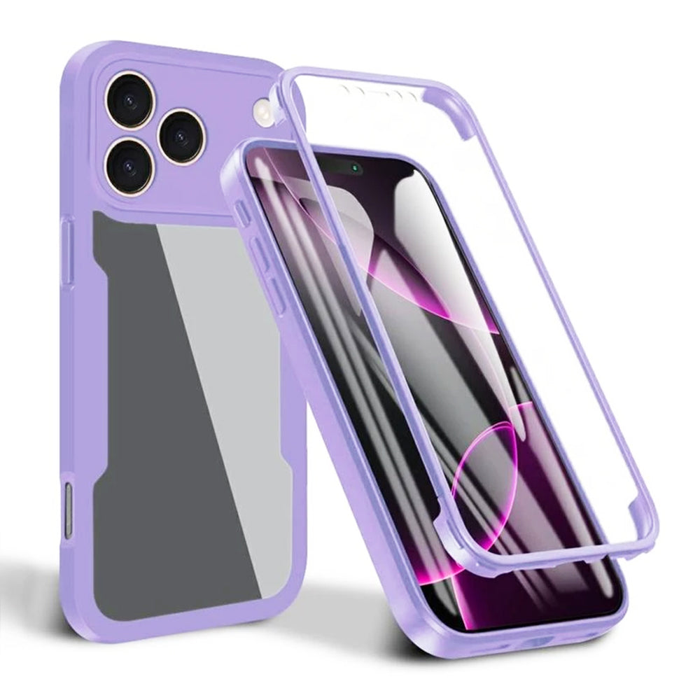 Case for Apple iPhone 17 Pro Max, Techsuit, ColorVerse 360, Purple