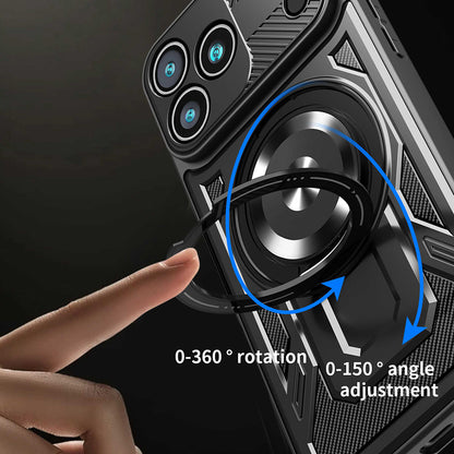 Case for Apple iPhone 17 Pro Max, Techsuit, RuggedCam, Blue