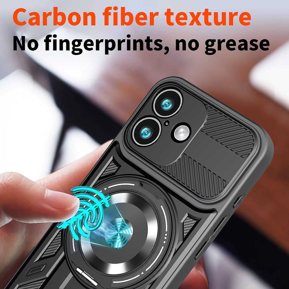 Case for Apple iPhone 17, Techsuit, RuggedCam, Purple