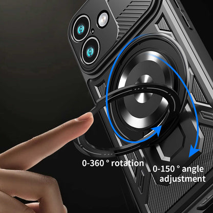 Case for Apple iPhone 17, Techsuit, RuggedCam, Black