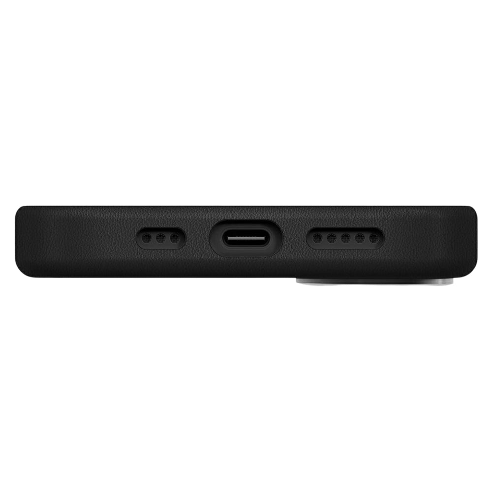 Case for Apple iPhone 17, UNIQ, Lyden Leatherette, Black