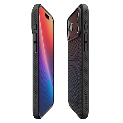 Case for Apple iPhone 18 Pro / 17 Pro, Spigen, Liquid Air, Matte Black ACS12149