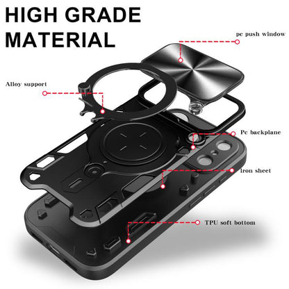 Case for Apple iPhone 18 Pro / 17 Pro, Techsuit, CamGuard Pro, Red
