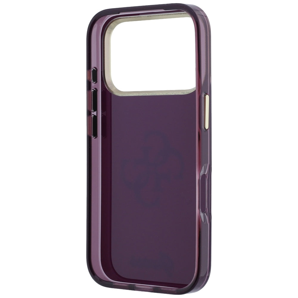 Case for Apple iPhone 18 Pro Max / 17 Pro Max, Guess, IML 4G Metal Script, Burgundy