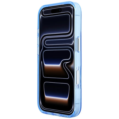 Case for Apple iPhone 18 Pro Max / 17 Pro Max, Karl Lagerfeld, IML Big Signature Resin Logo Metal Frame, Blue