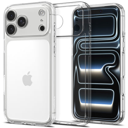 Case for Apple iPhone 18 Pro Max / 17 Pro Max, Spigen, Ultra Hybrid, Transparent ACS12116