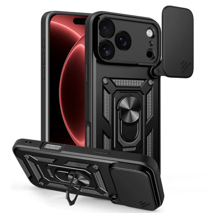 Case for Apple iPhone 18 Pro Max / 17 Pro Max, Techsuit, CamShield, Black