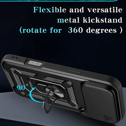 Case for Apple iPhone 18 Pro Max / 17 Pro Max, Techsuit, CamShield, Black