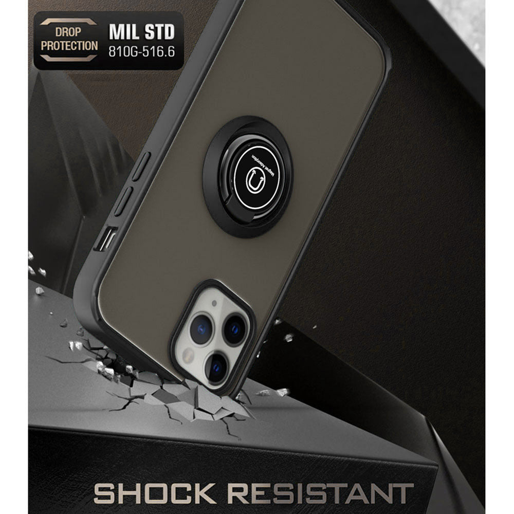 Case for Apple iPhone 18 Pro Max / 17 Pro Max, Techsuit, Glinth, Black